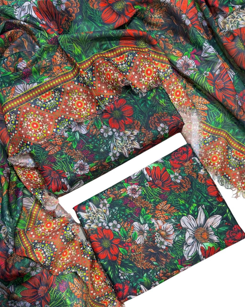 Khaadi Swiss Lawn 3pc (209)