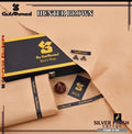 GULAHMED  UNSTICHED MENS PREMIUM COTTON (HUNTER BROWN )
