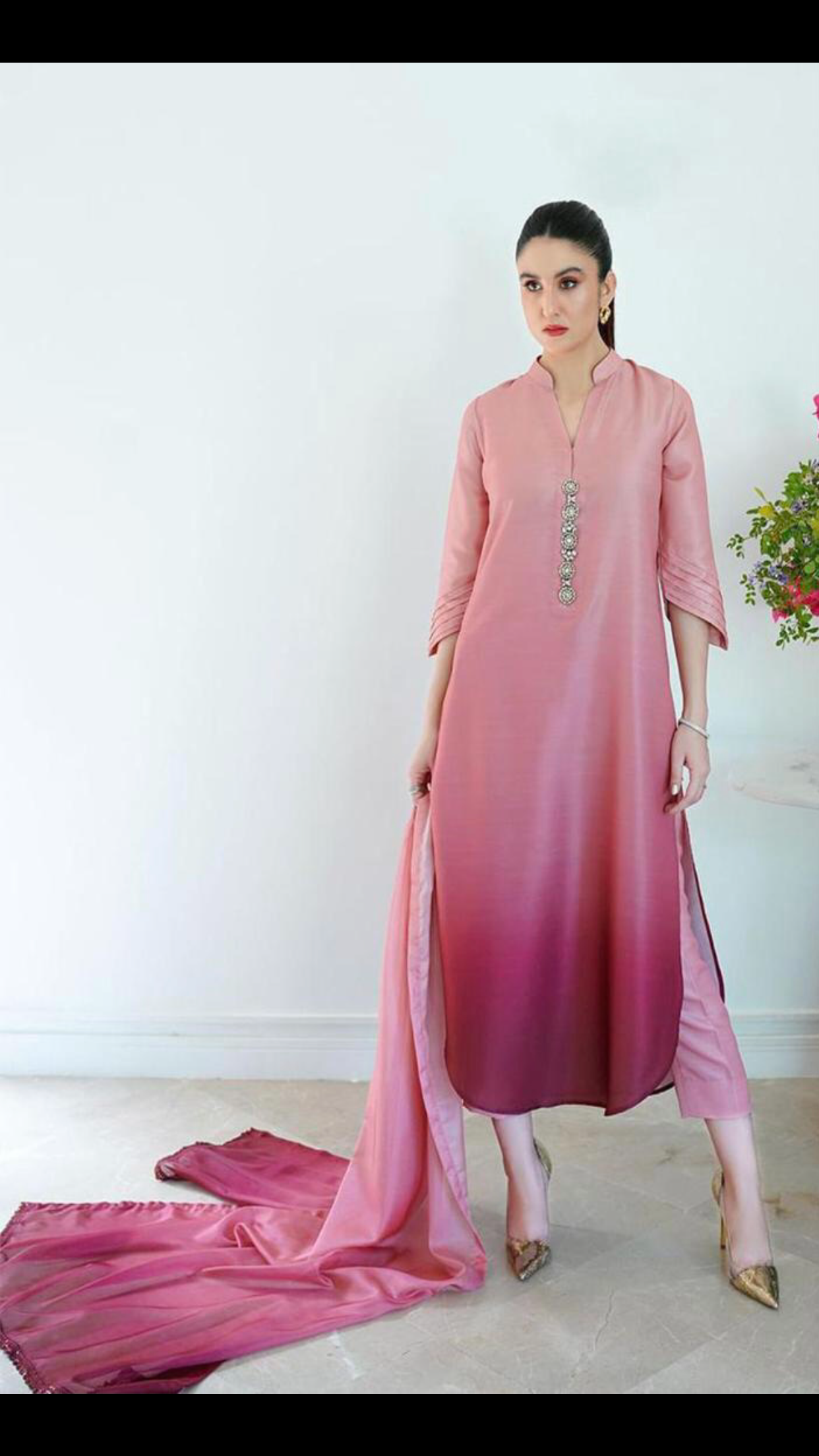 FLORAL SILK 3Pc