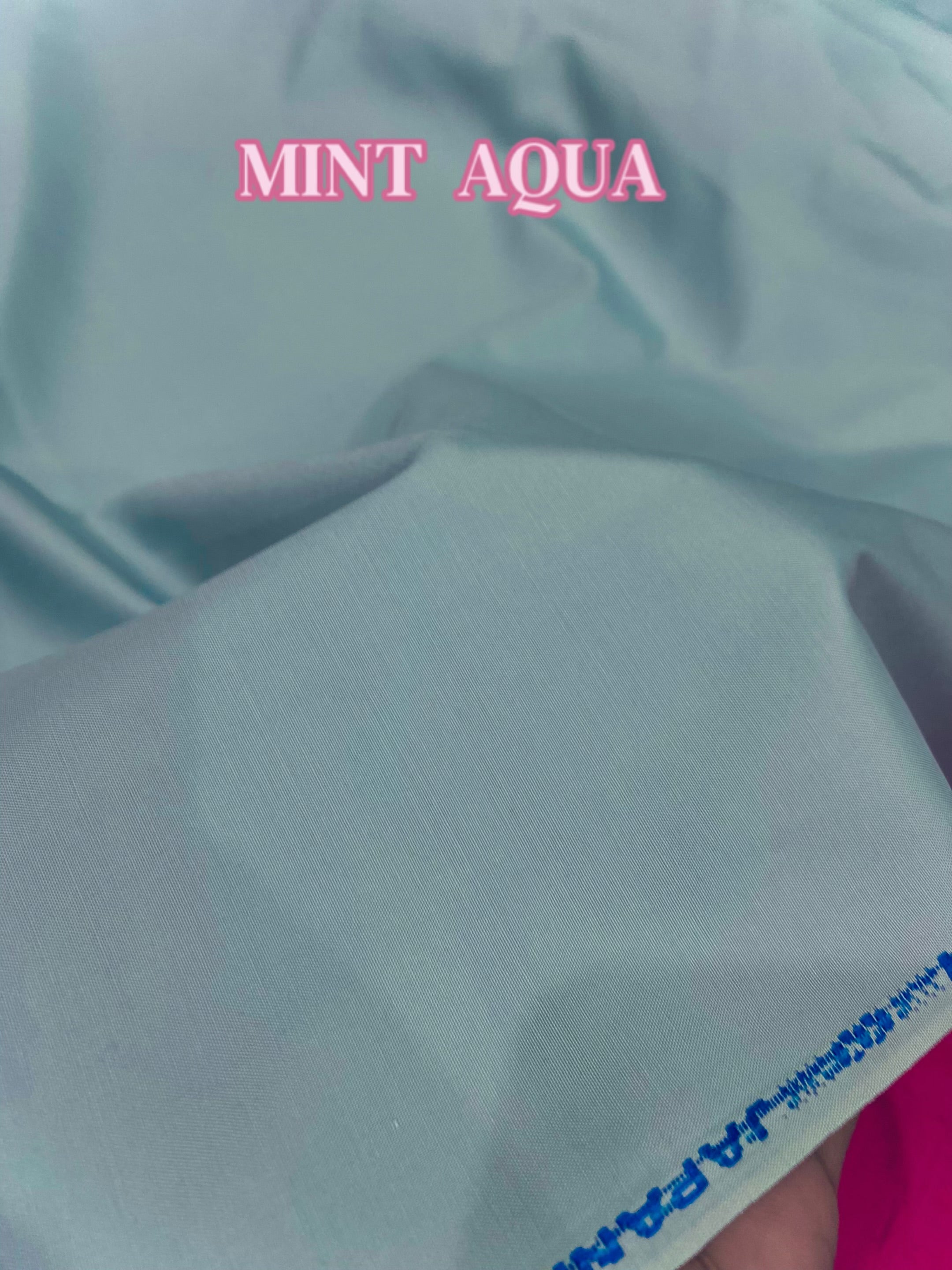 J.MENS UNSTICHED SUITE PREMIUM WASH&WEAR BOSKY (MINT AQUA )
