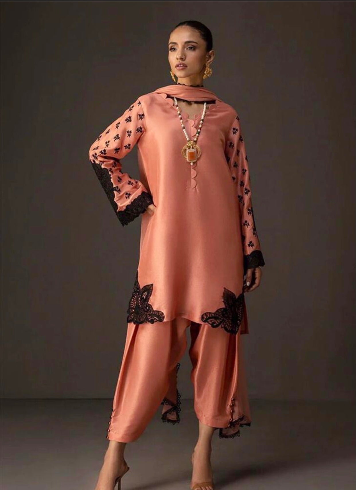 FLORAL SILK 3pc