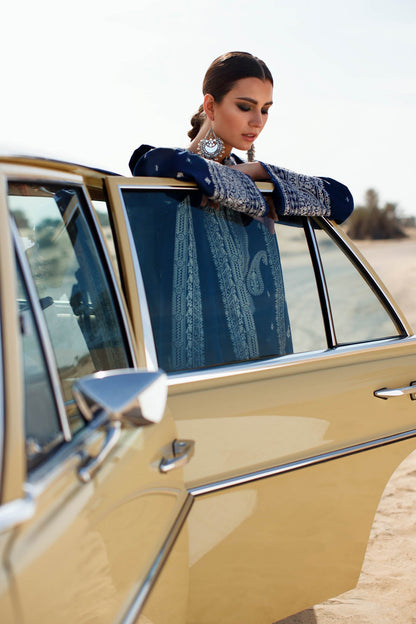 Heavy Embroidered Lawn 3pc