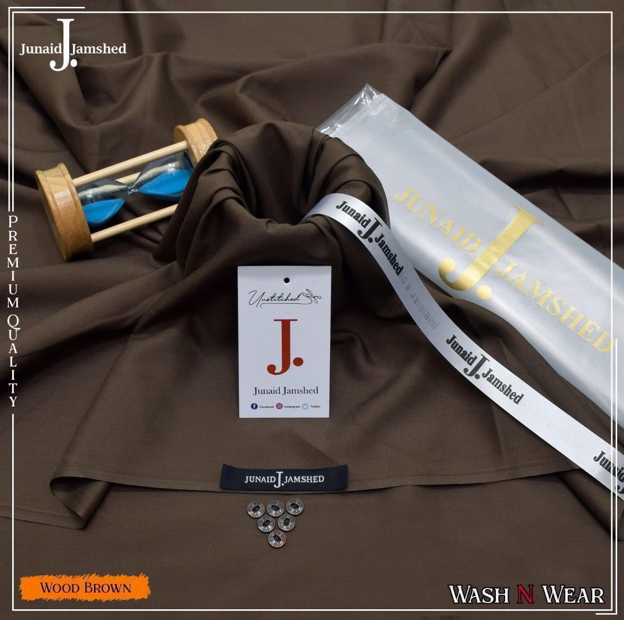 J.Mens SUITE PREMIUM QUALITY WASH&Wear (LIGHT BROWN )
