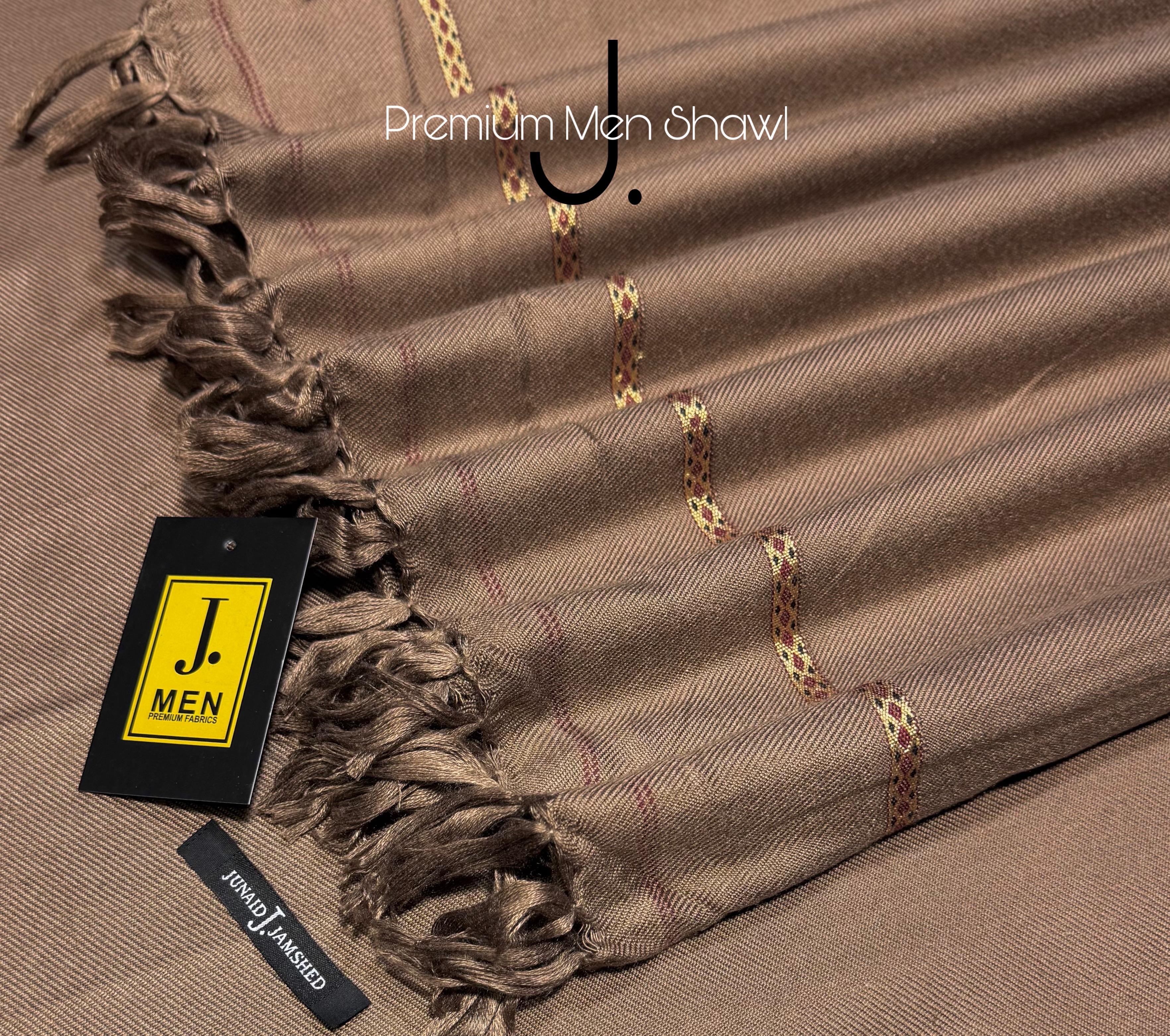 J. Men’s Shawl Brown (3902)