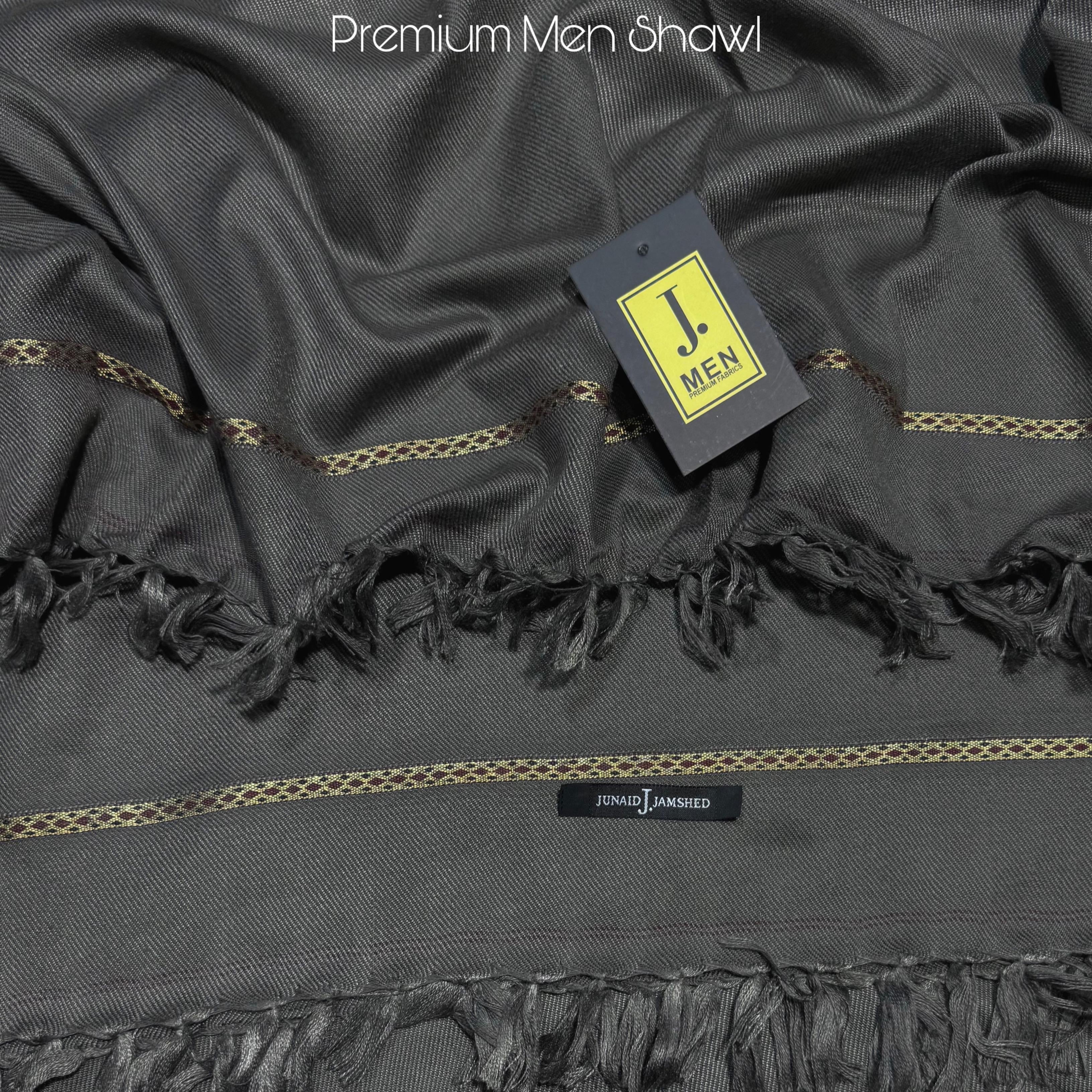 J. Men’s Shawl Dark Gray (3801)