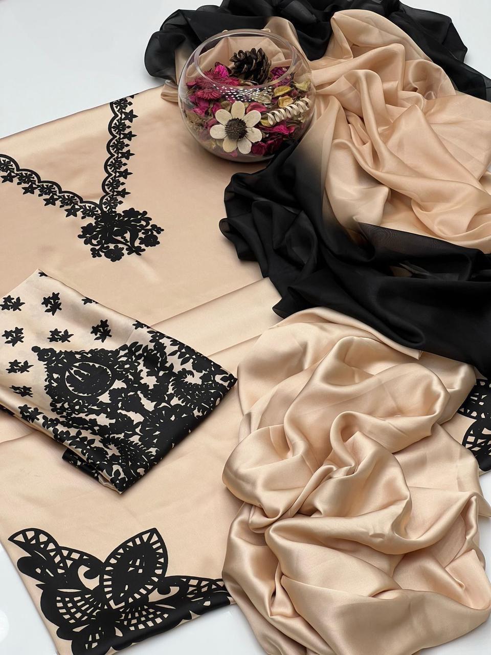LULUSAR FLORAL SILK 3Pc