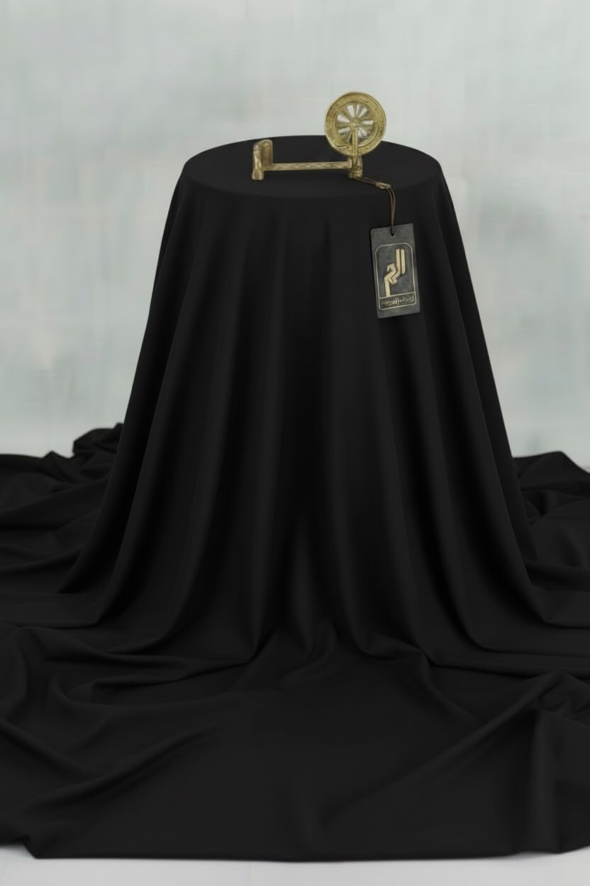 ALHAMPOSH Premium Unstitched Fabric Black
