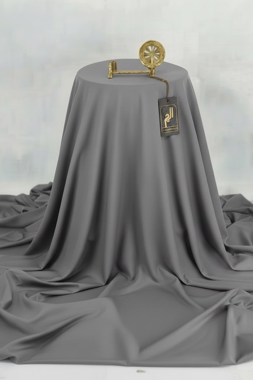 ALHAMPOSH Premium Unstitched Fabric Grey