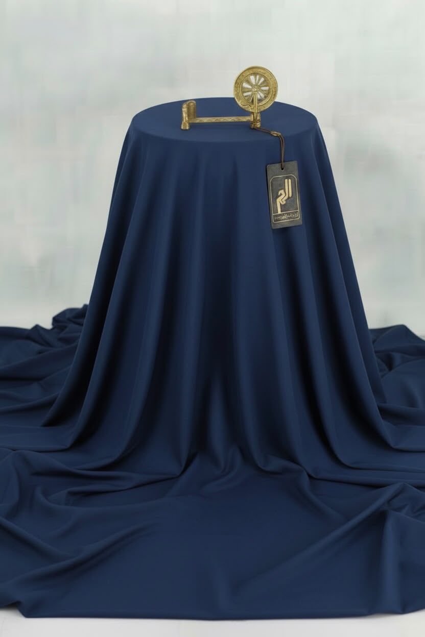 ALHAMPOSH Premium Unstitched Fabric Navy Blue